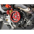 DBK Special Parts (Ducabike) NEW EVO-3D Clear Wet Clutch Cover for the Hypermotard 698 Mono